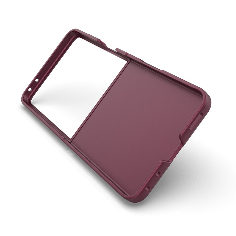 Husa de protectie Techsuit Magic Shield compatibil cu Samsung Galaxy Z Flip8, Bordeaux