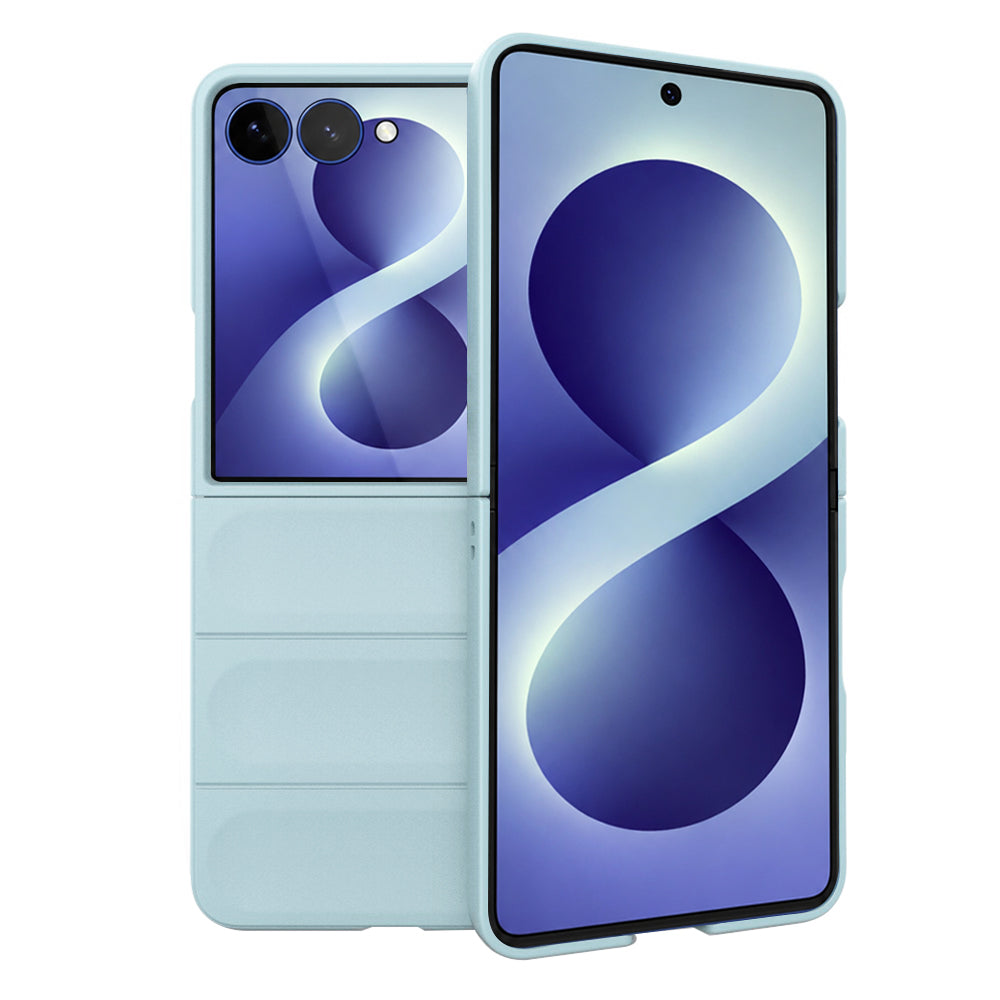 Husa de protectie Techsuit Magic Shield compatibil cu Samsung Galaxy Z Flip8, Albastru