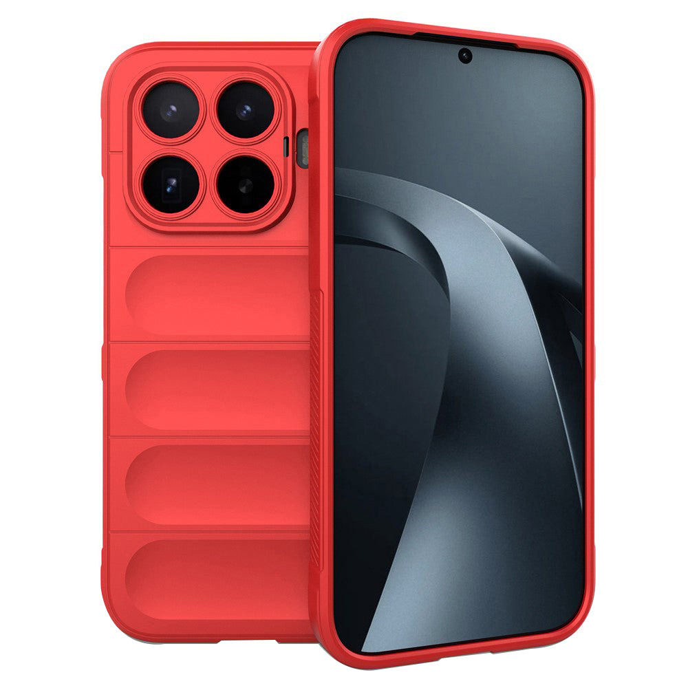 Husa de protectie Techsuit Magic Shield compatibil cu Xiaomi 17T, Roșu