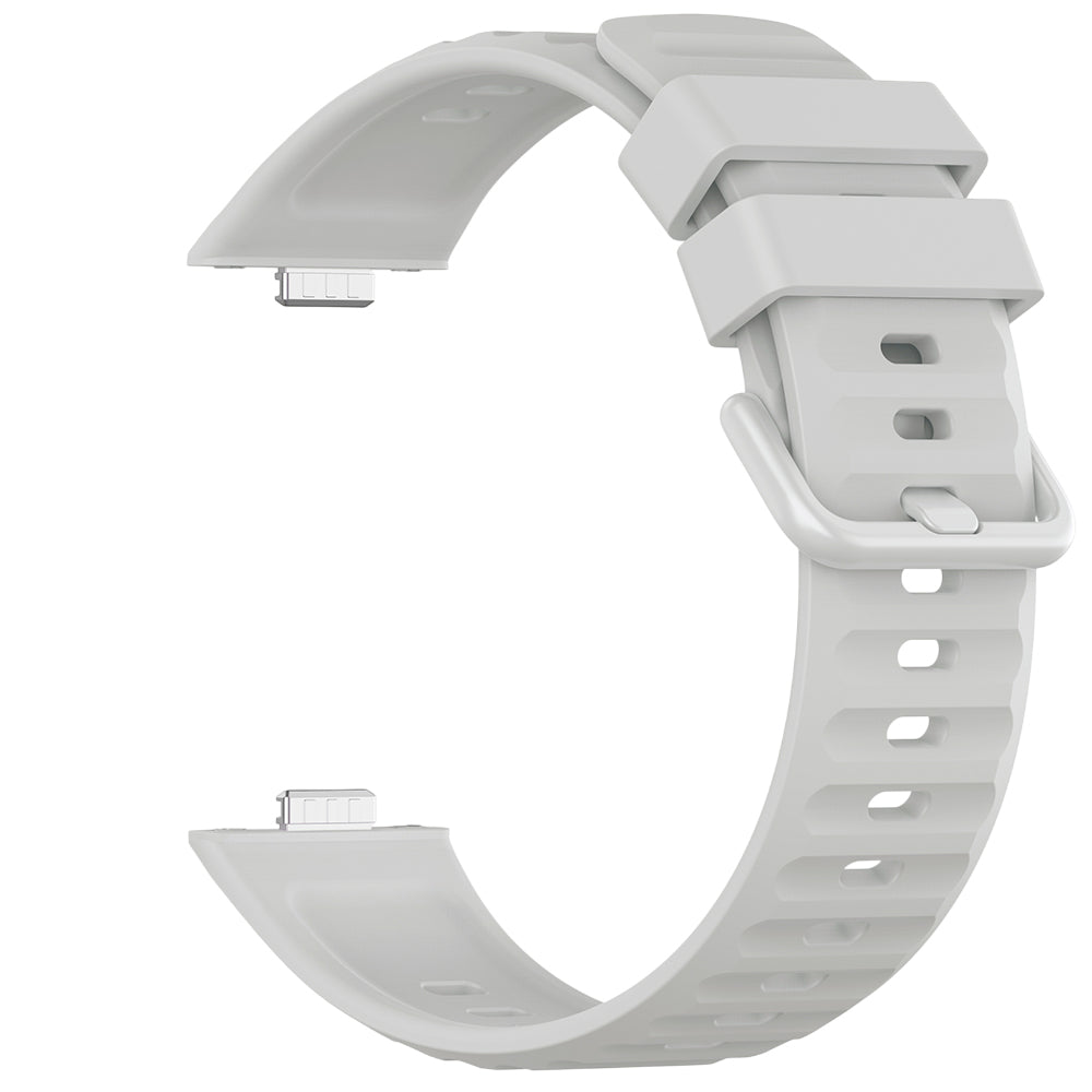 Curea smartwatch Techsuit compatibil cu Huawei Watch Fit 5 Pro, Gri
