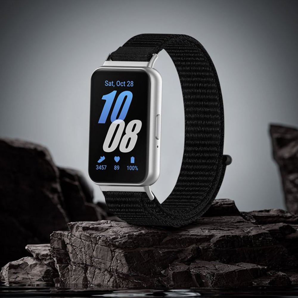 Curea smartwatch Techsuit compatibil cu Samsung Galaxy Fit3, Gri