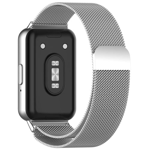 Curea smartwatch Techsuit compatibil cu Samsung Galaxy Fit3, Argintiu