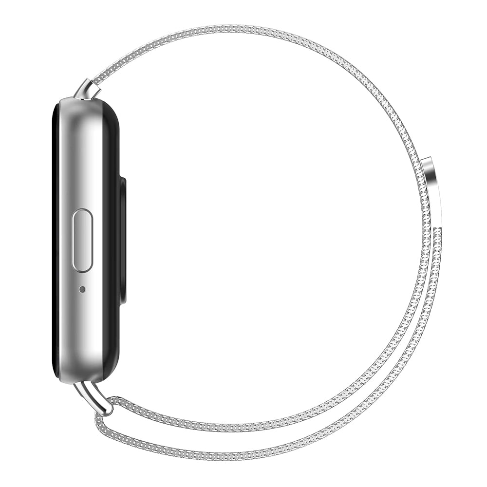 Curea smartwatch Techsuit compatibil cu Samsung Galaxy Fit3, Argintiu