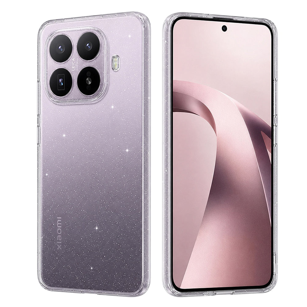Husa de protectie Techsuit SparkleSkin Series compatibil cu Xiaomi 17T, Transparent