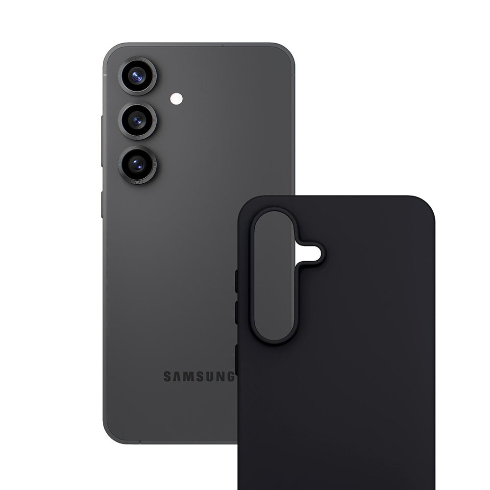 Husa de protectie 3mk Matt Case compatibil cu Samsung Galaxy S25 FE, Negru