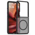 Husa de protectie Techsuit PureFrost MagSafe compatibil cu Motorola Razr 60 Ultra / Razr 70 Ultra, Negru Frost