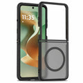Husa de protectie Techsuit PureFrost MagSafe compatibil cu Motorola Razr 60 / Razr 70, Negru