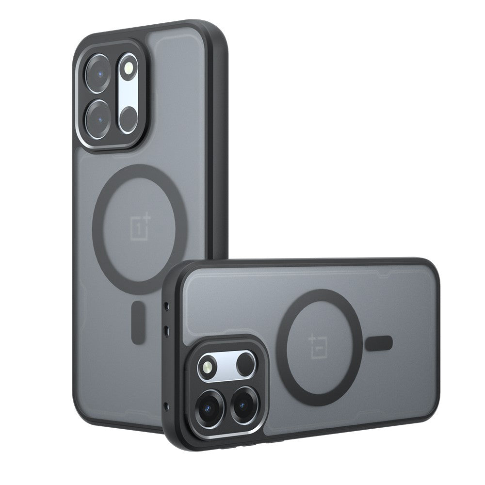 Husa de protectie Techsuit PureFrost MagSafe compatibil cu OnePlus Nord 6, Negru Frost