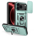 Husa de protectie Techsuit CamShield Series compatibil cu iPhone 18 Pro Max / iPhone 17 Pro Max, Verde