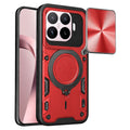 Husa de protectie Techsuit CamGuard Pro compatibil cu Xiaomi 17T, Roșu