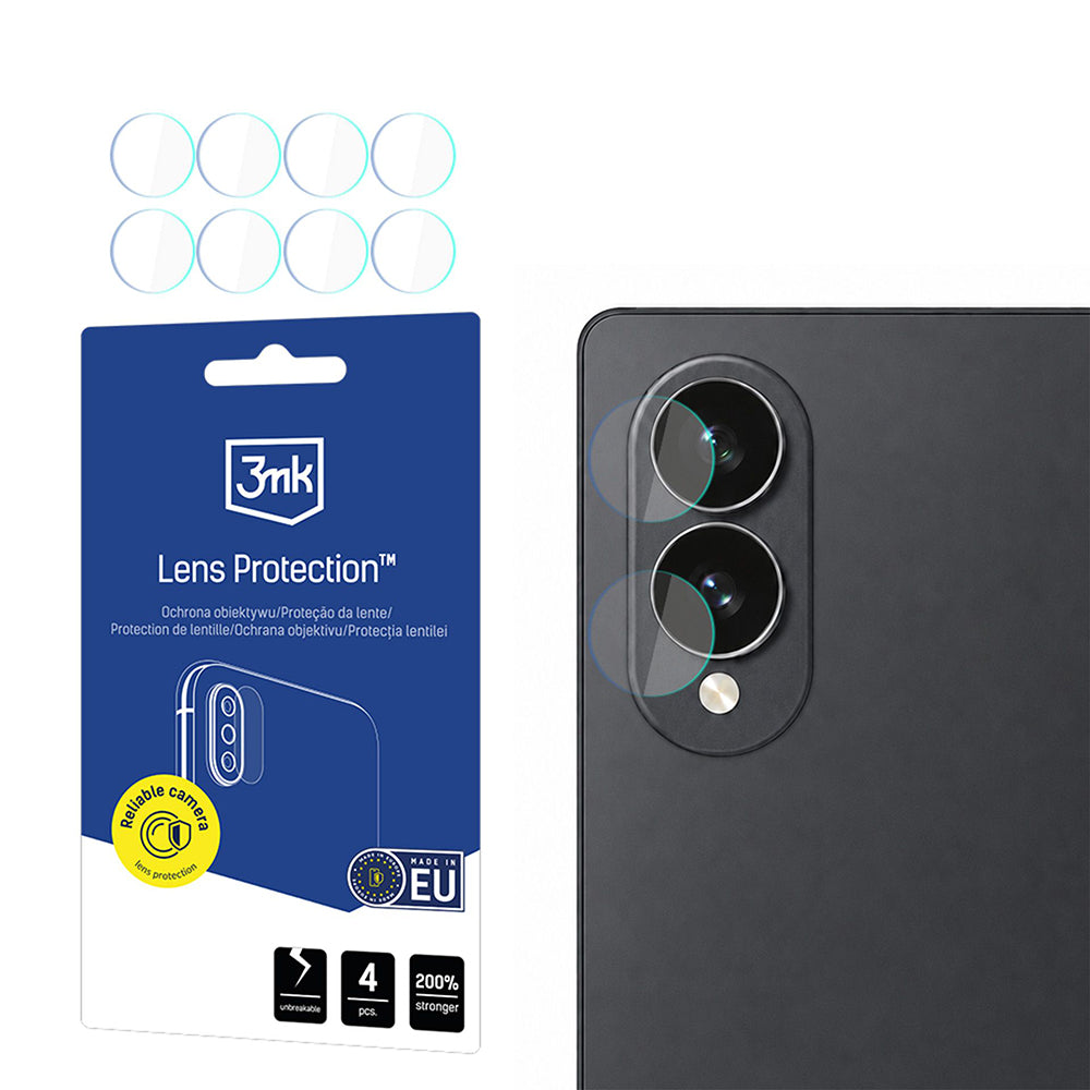 Folie de protectie 3mk Lens Protection compatibil cu Samsung Galaxy Z Fold8, Transparent