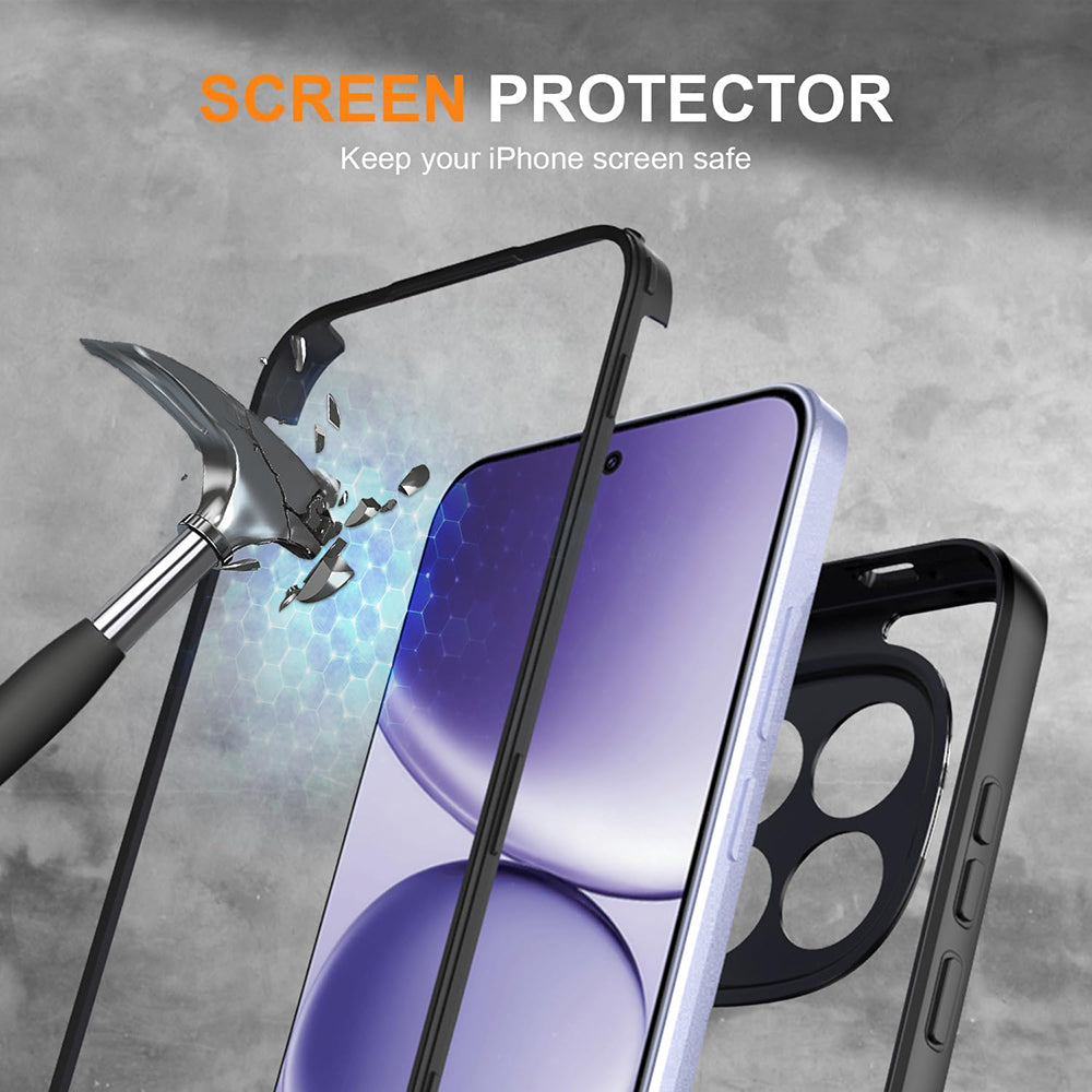 Husa de protectie Techsuit ColorVerse 360 Series compatibil cu Samsung Galaxy S26 FE, Negru
