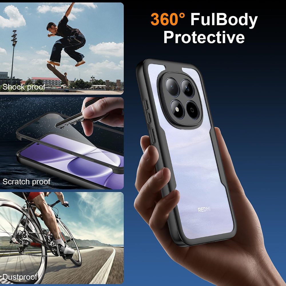 Husa de protectie Techsuit ColorVerse 360 Series compatibil cu Samsung Galaxy S26 FE, Negru