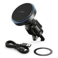 Suport pentru Telefon, Universal, Incarcare Wireless, 15W - Lisen (YL0225070006) - Black