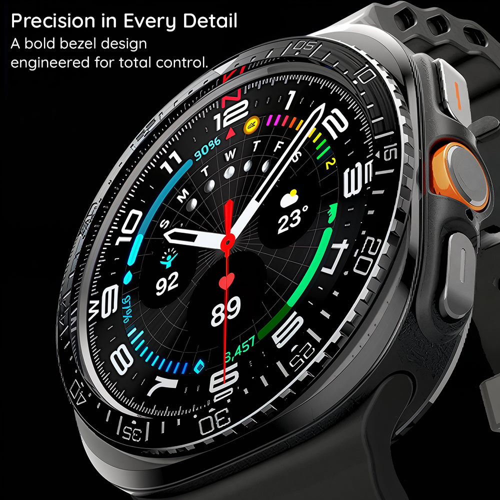 Rama pentru Samsung Galaxy Watch Ultra 2 - Spigen Bezel Tune Diver (ACS11617) - Black