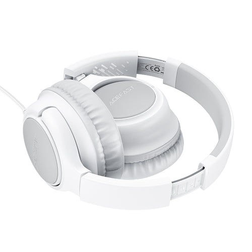 Casti Acefast H18, Jack 3.5mm, Limitare Volum 85dB, Gri
