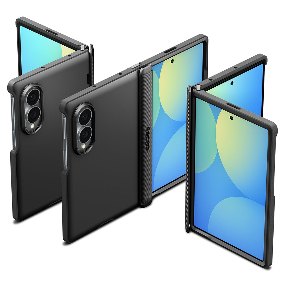 Husa de protectie Spigen Slim Armor Pro compatibil cu Samsung Galaxy Z Fold8, Negru