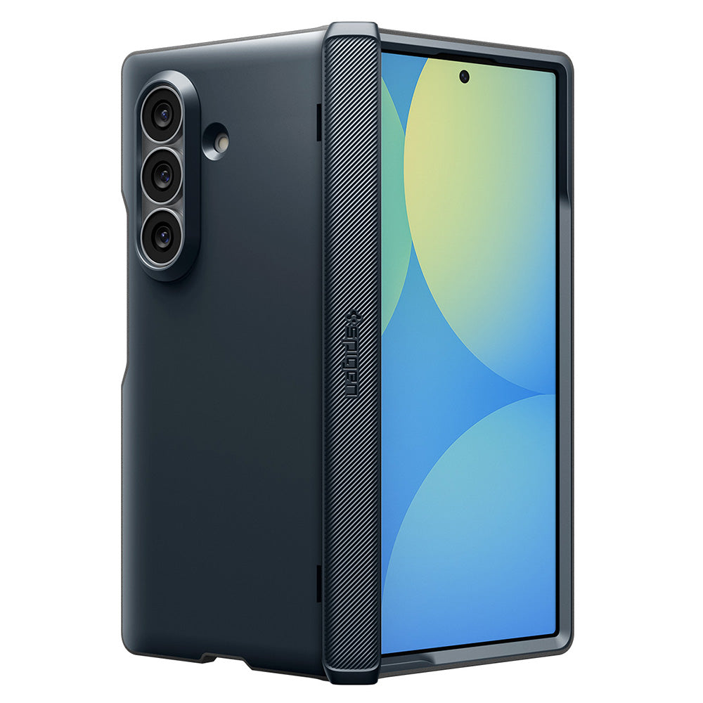 Husa de protectie Spigen Slim Armor Pro compatibil cu Samsung Galaxy Z Fold8 Ultra, Albastru