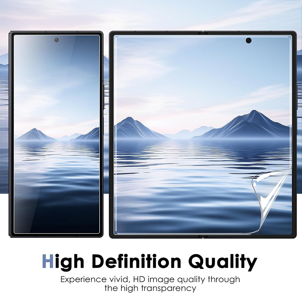 Folie de protectie Blueo compatibil cu Samsung Galaxy Z Fold8, Transparent