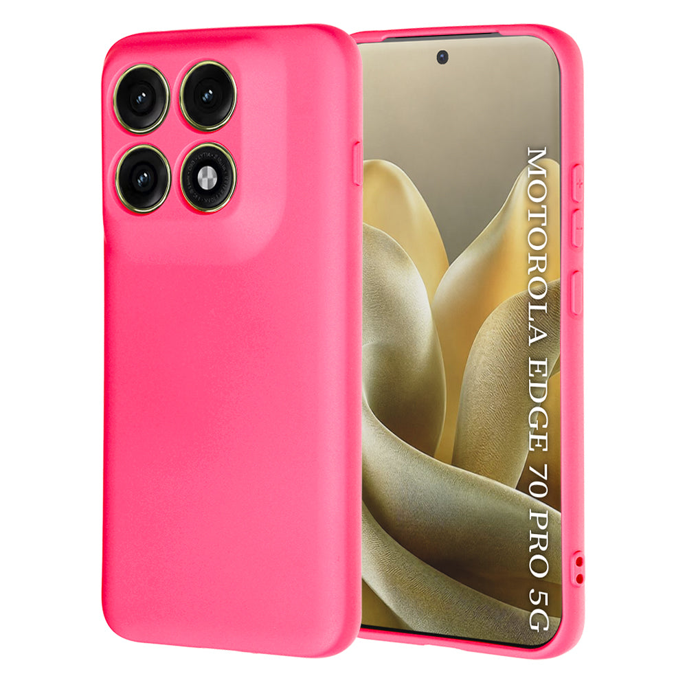 Husa de protectie Techsuit SoftFlex compatibil cu Motorola Edge 70 Pro, Roz