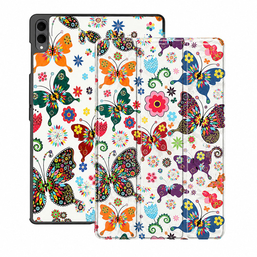 Husa de protectie tableta Techsuit FoldPro compatibil cu Samsung Galaxy Tab S11 Ultra / Tab S12 Ultra, Butterfly