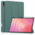 Husa de protectie tableta Techsuit Flex Trifold compatibil cu Samsung Galaxy Tab S11 Ultra / Tab S12 Ultra, Verde