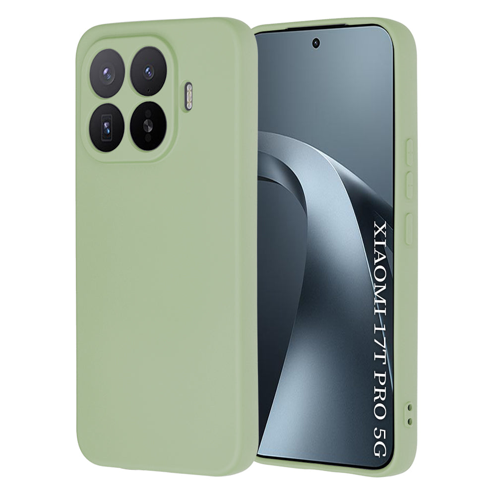 Husa de protectie Techsuit SoftFlex compatibil cu Xiaomi 17T Pro, Verde deschis