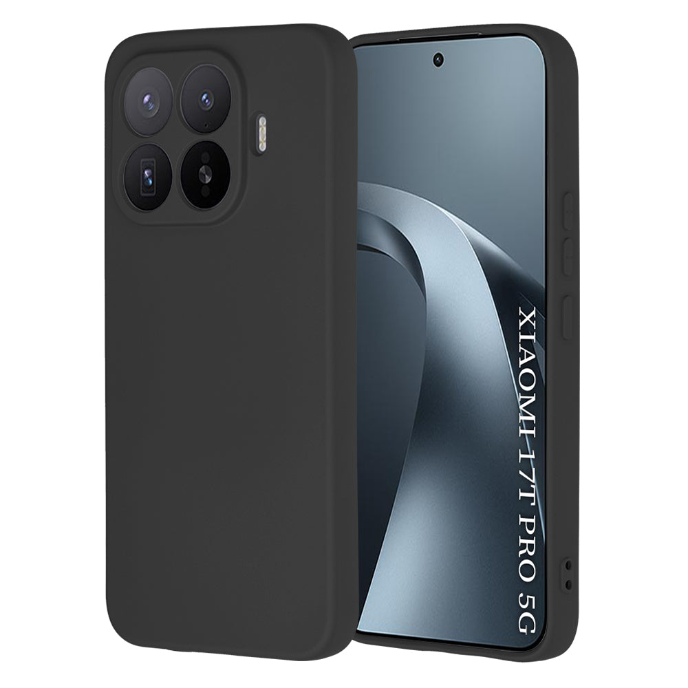 Husa de protectie Techsuit SoftFlex compatibil cu Xiaomi 17T Pro, Negru