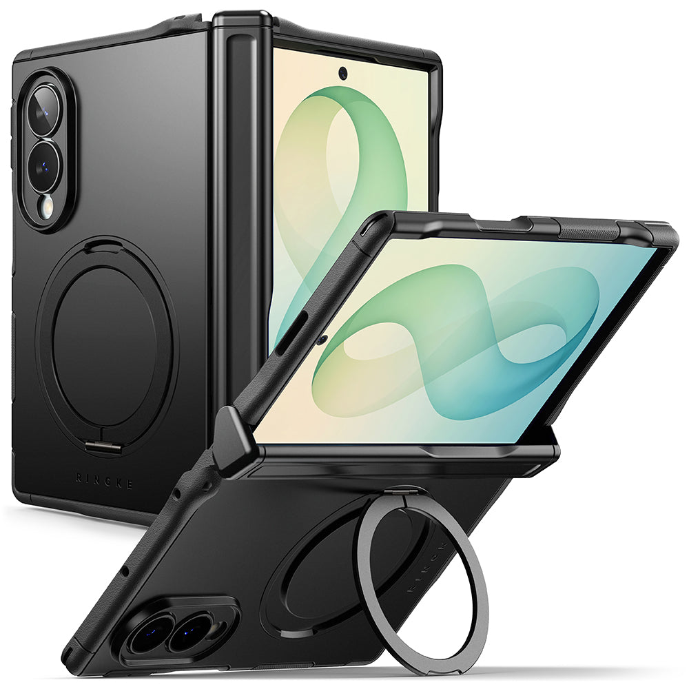 Husa de protectie Ringke Alles MagSafe compatibil cu Samsung Galaxy Z Fold8, Negru