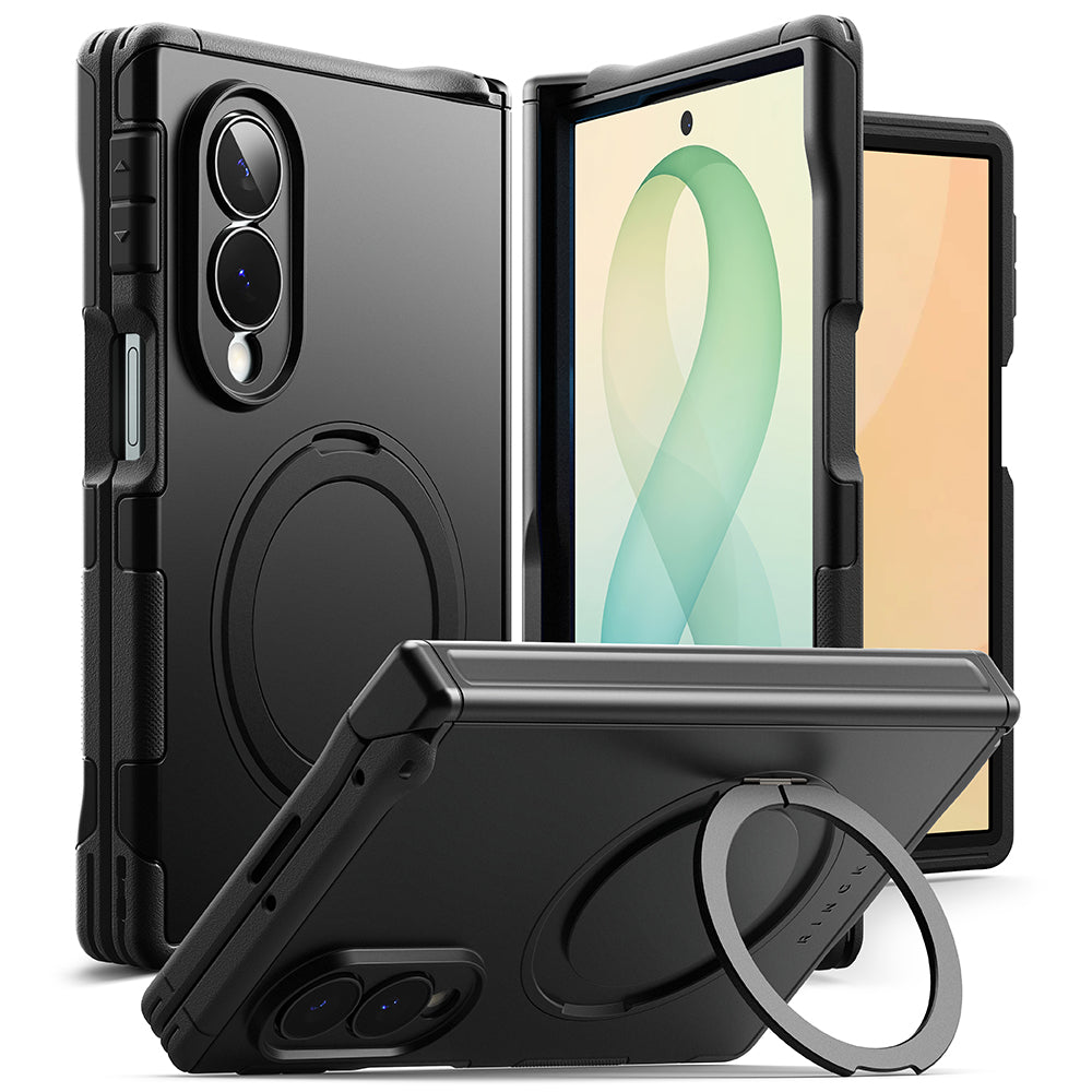 Husa de protectie Ringke Alles MagSafe compatibil cu Samsung Galaxy Z Fold8, Negru