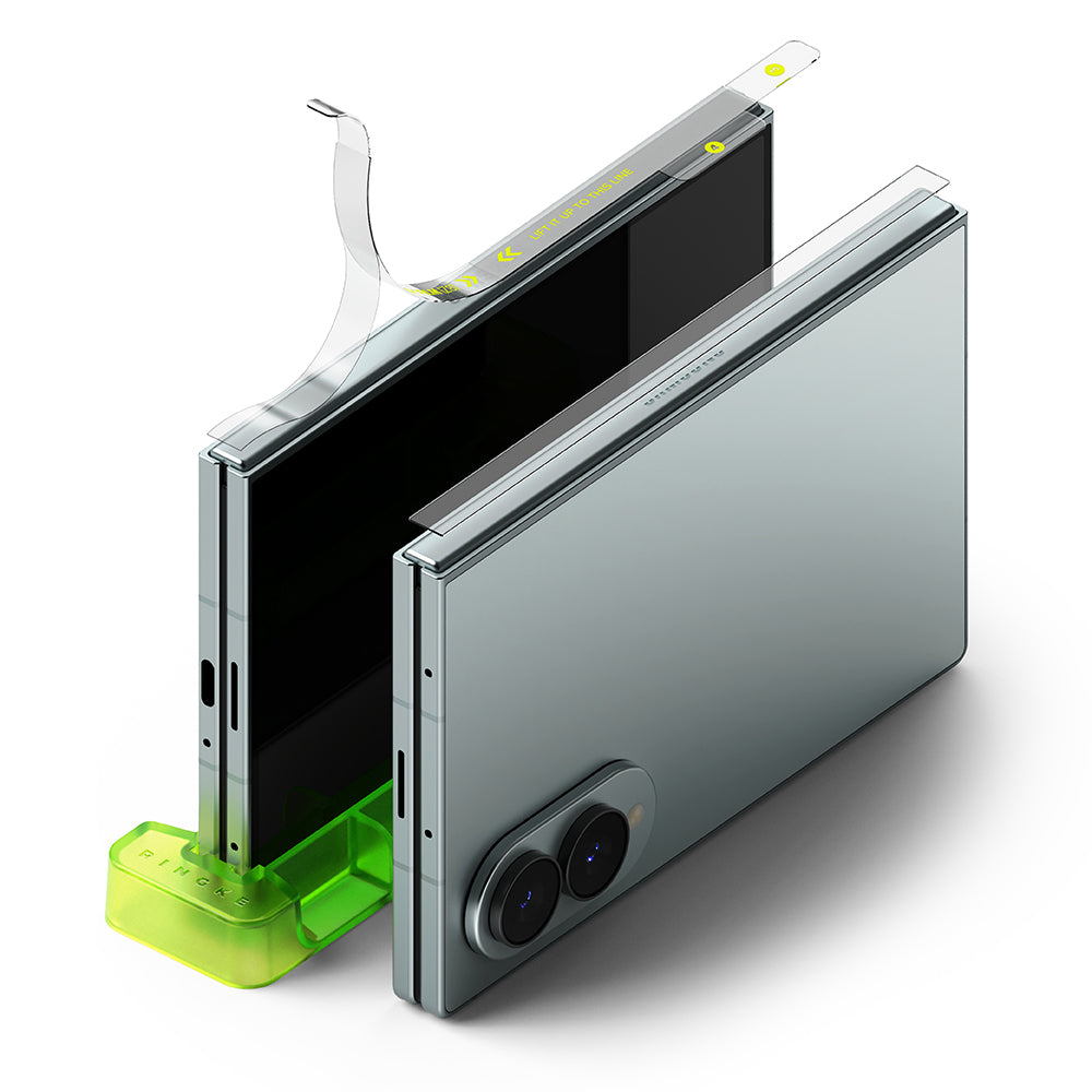 Folie de protectie Ringke compatibil cu Samsung Galaxy Z Fold8, Transparent
