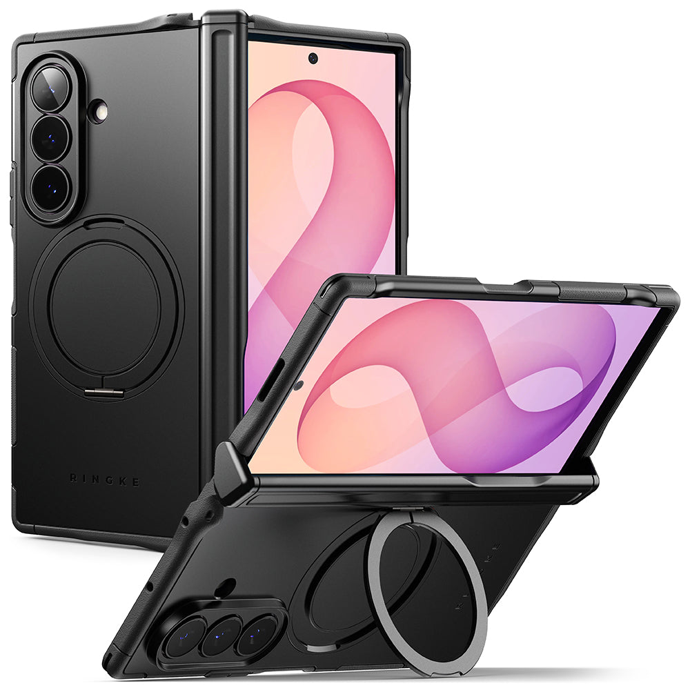 Husa de protectie Ringke Alles MagSafe compatibil cu Samsung Galaxy Z Fold8 Ultra, Negru