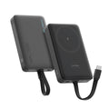 Baterie externa Cuktech WPB100L (CKWPB100LGLBK), 10000mAh, USB-C, 22.5W, Negru