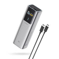 Baterie externa Cuktech PB150P, 15000mAh, 2x USB-C + USB, 120W, Gri