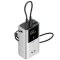 Baterie externa Cuktech PB1055 (CKPB1055GBTG), 10000mAh, 2x USB-C + USB, 55W, Gri