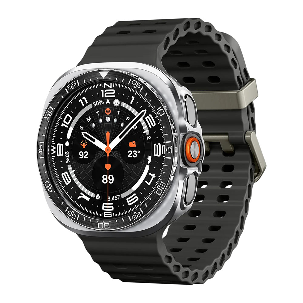 Rama pentru Samsung Galaxy Watch Ultra 2 - Spigen Bezel Tune Pro Pilot (ACS11618) - Silver