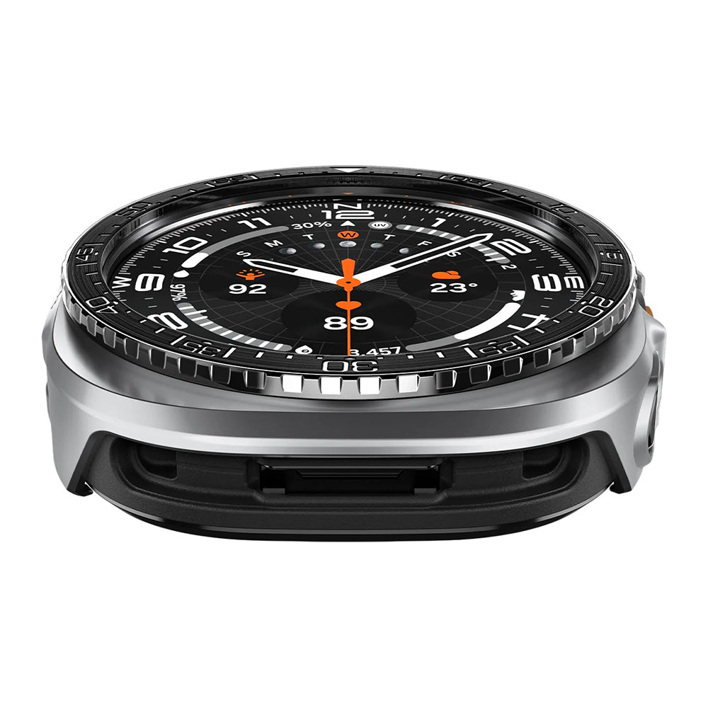 Rama pentru Samsung Galaxy Watch Ultra 2 - Spigen Bezel Tune Pro Pilot (ACS11618) - Silver