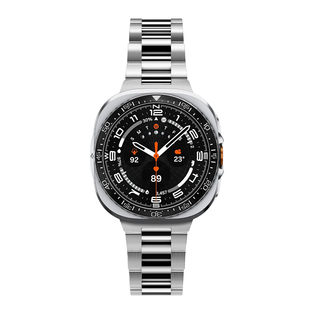 Rama pentru Samsung Galaxy Watch Ultra 2 - Spigen Bezel Tune Pro Pilot (ACS11618) - Silver