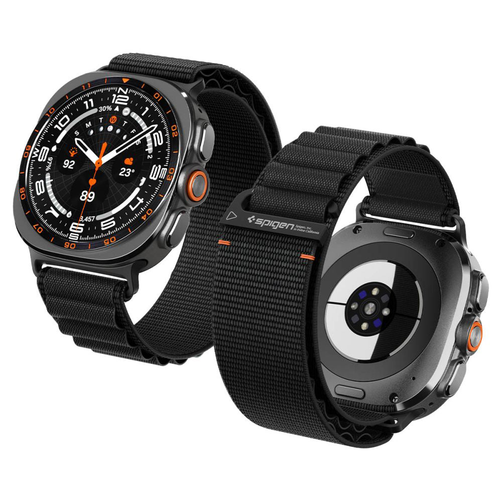 Curea smartwatch Spigen compatibil cu Samsung Galaxy Watch Ultra 47mm / Watch Ultra 2, Negru