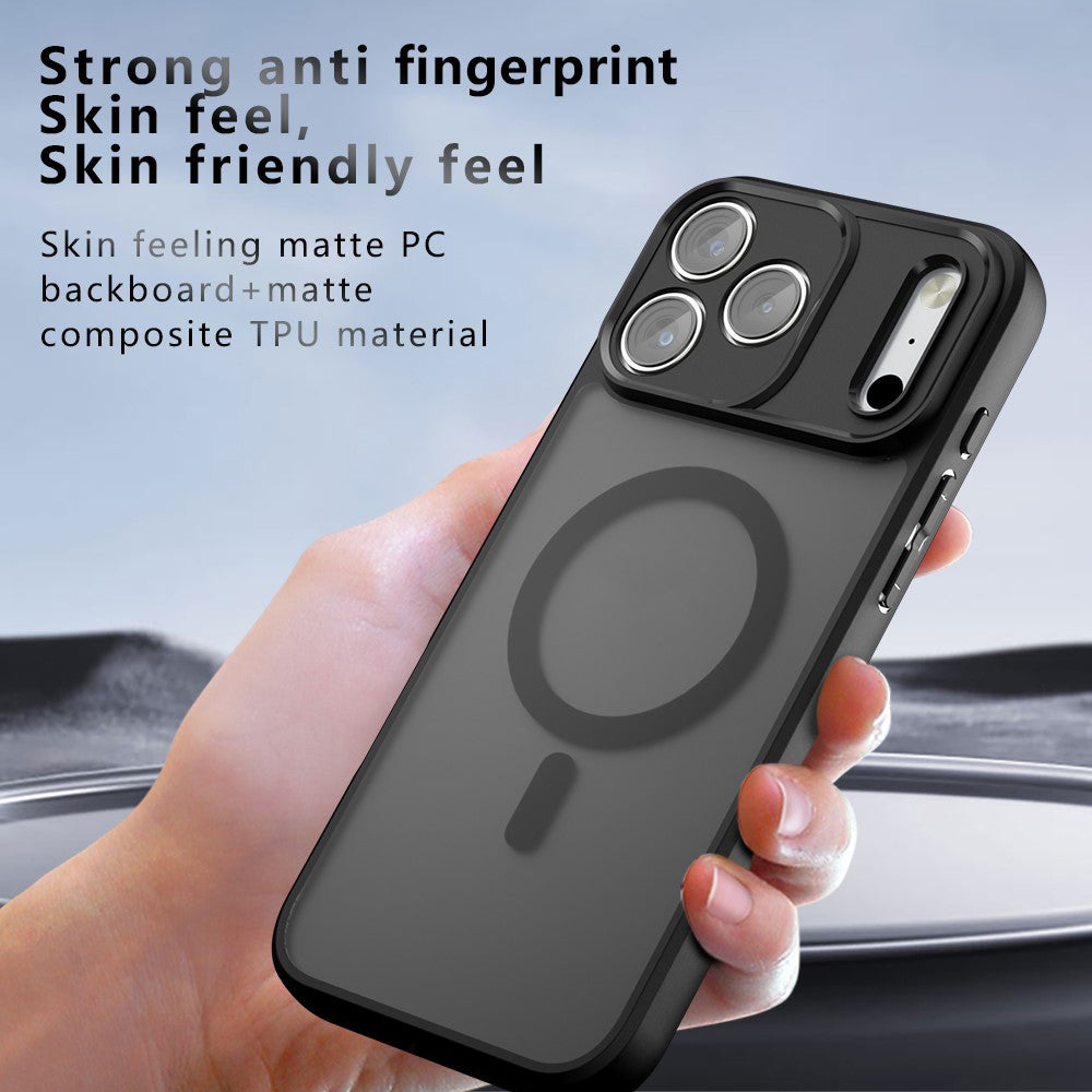 Husa de protectie Techsuit PureFrost MagSafe compatibil cu iPhone 18 Pro / iPhone 17 Pro, Negru