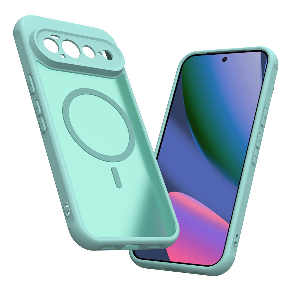 Husa de protectie Techsuit HaloFrost II MagSafe compatibil cu Google Pixel 11 Pro XL, Verde menta