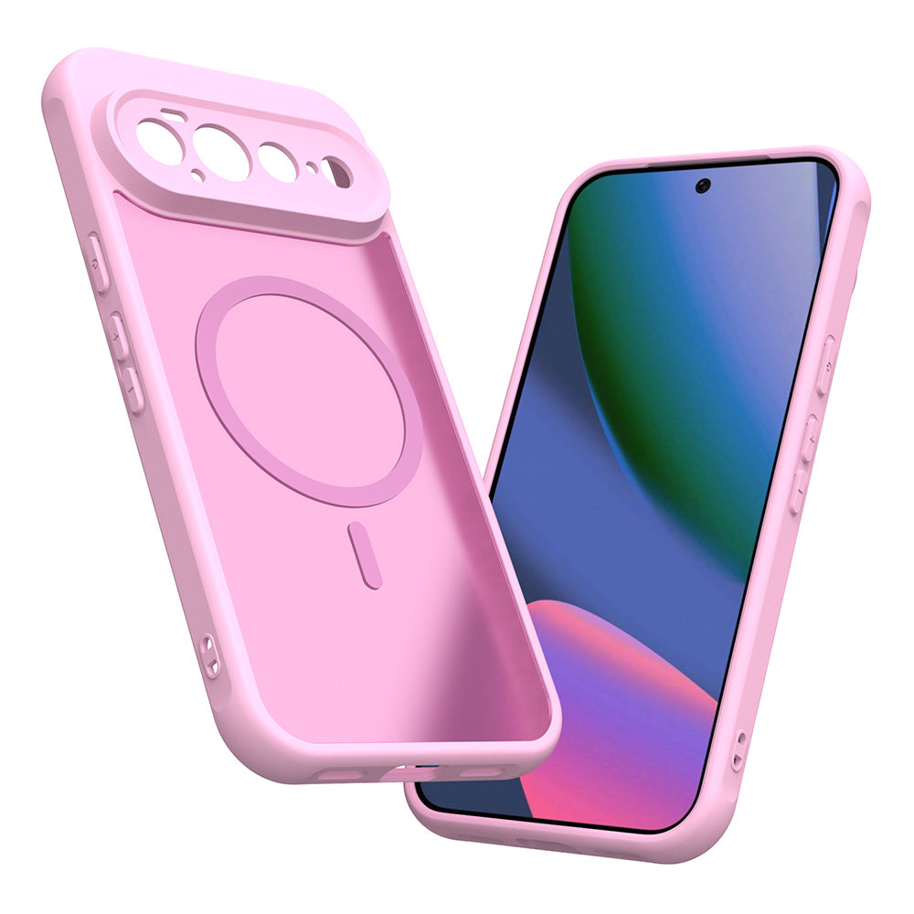 Husa de protectie Techsuit HaloFrost II MagSafe compatibil cu Google Pixel 11, Roz