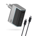 Incarcator Cuktech (AD1404UEU), 3x USB-C, 140W, Negru