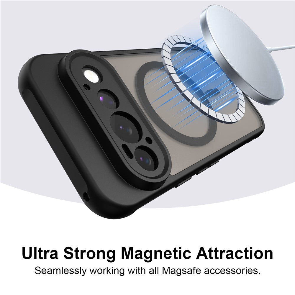 Husa de protectie Techsuit HaloFrost II MagSafe compatibil cu Google Pixel 11 Pro, Albastru