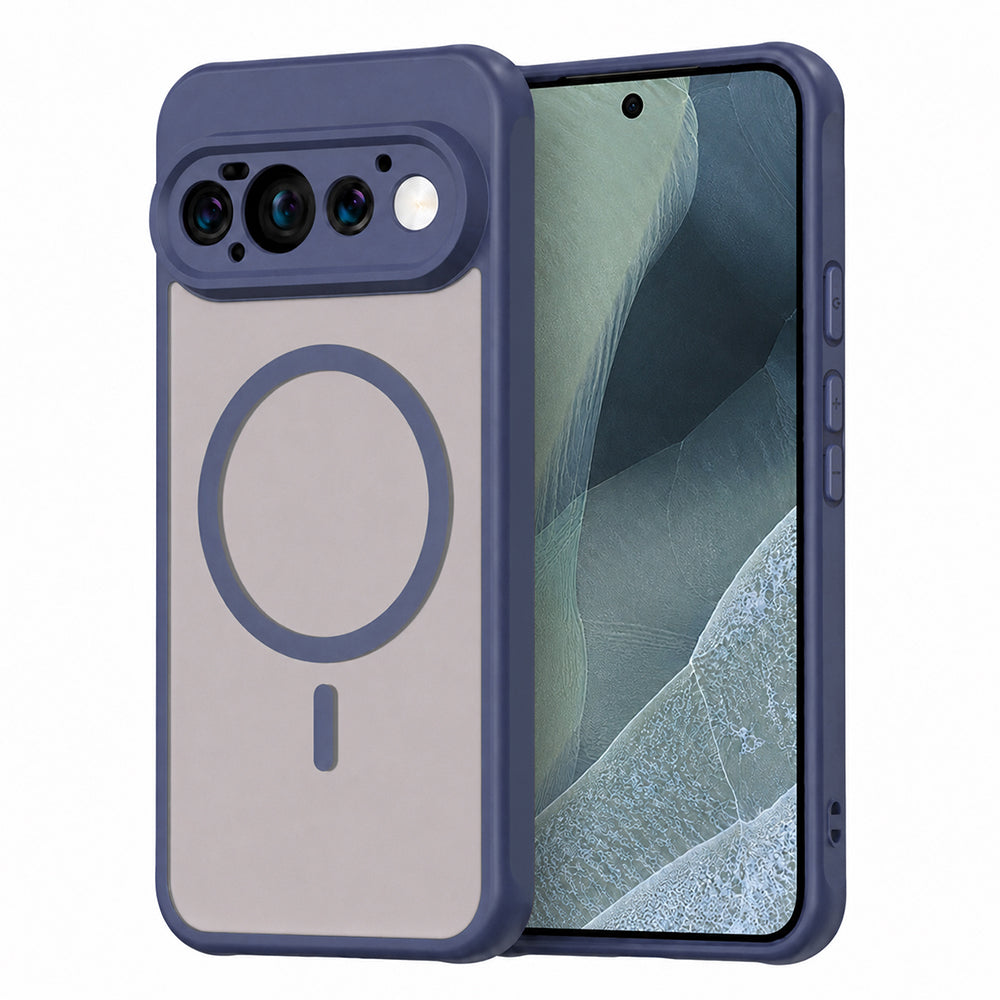 Husa de protectie Techsuit HaloFrost II MagSafe compatibil cu Google Pixel 11 Pro, Albastru