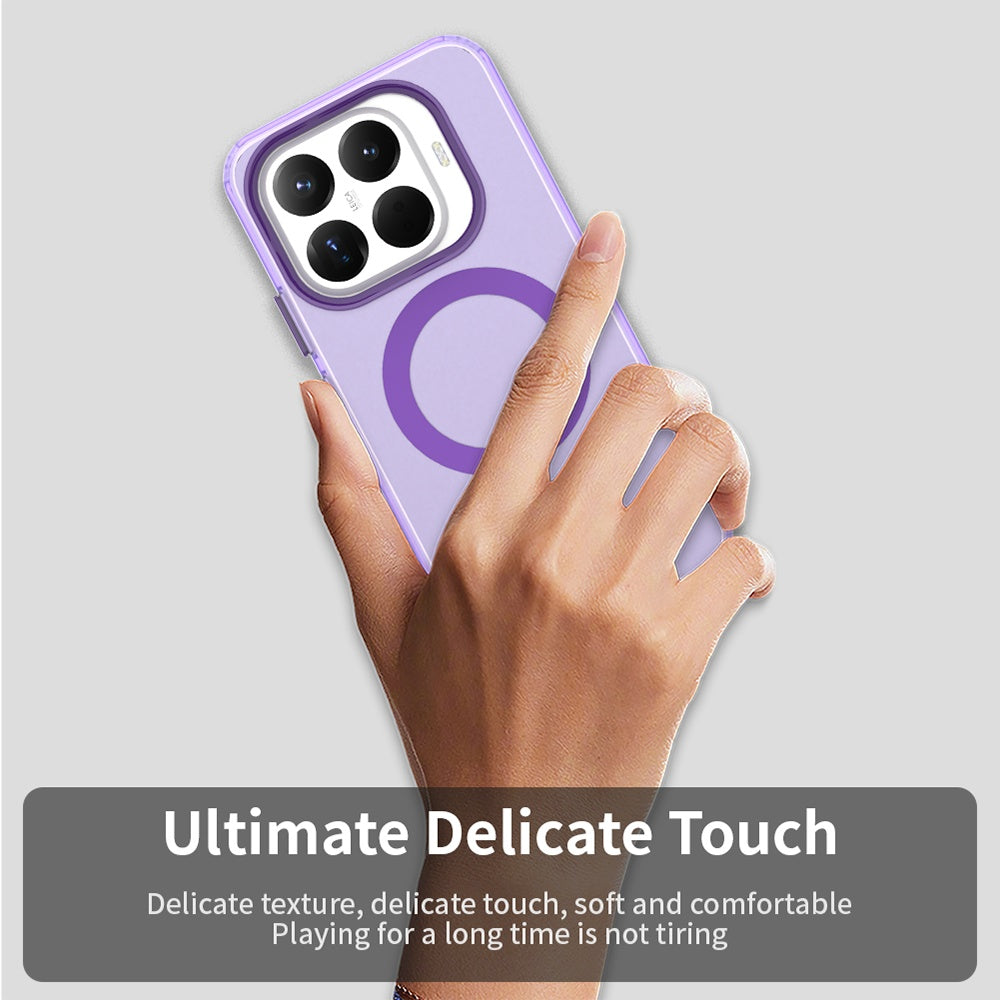 Husa de protectie Techsuit CandyCase MagSafe compatibil cu Xiaomi 17T Pro, Mov