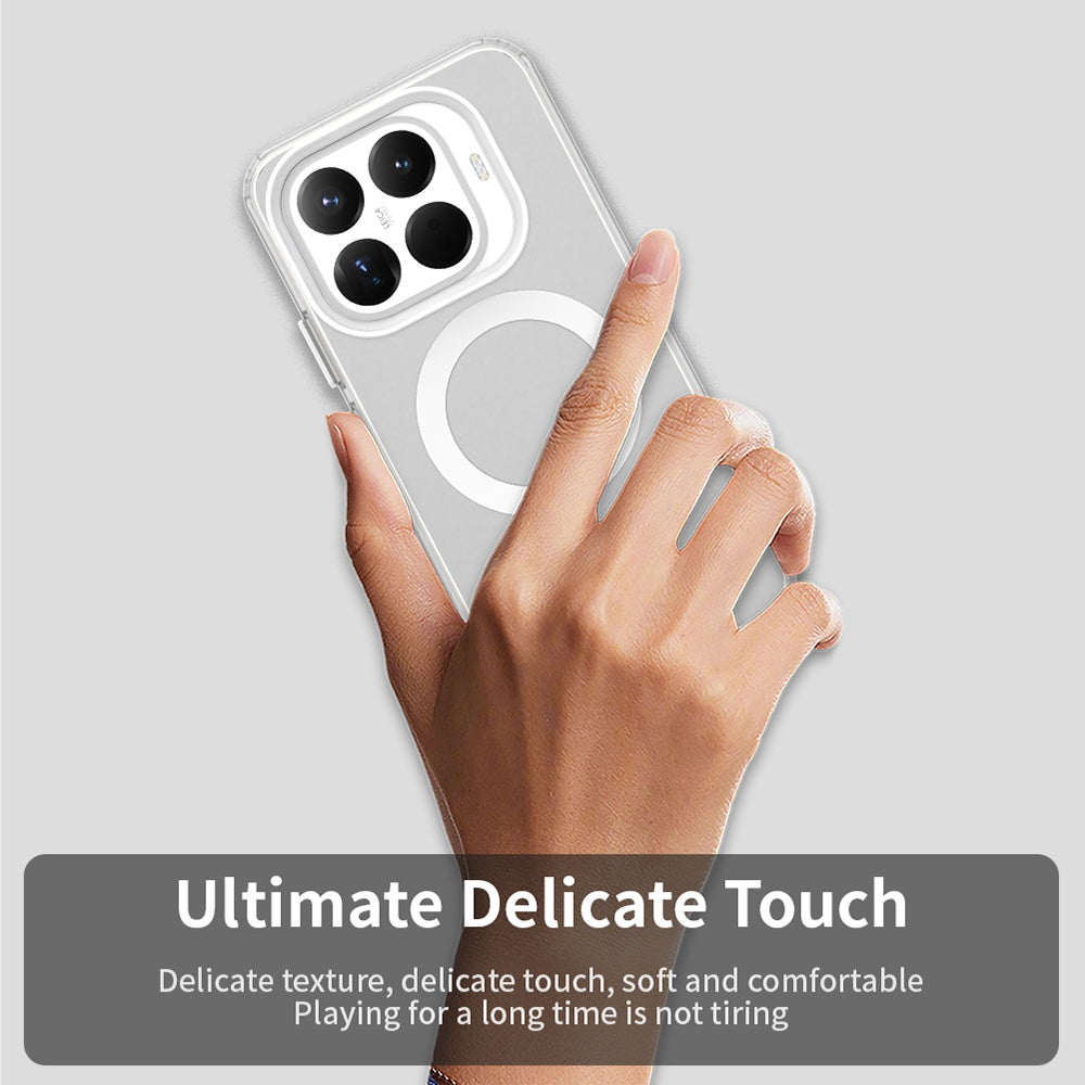 Husa de protectie Techsuit CandyCase MagSafe compatibil cu Xiaomi 17T Pro, Alb