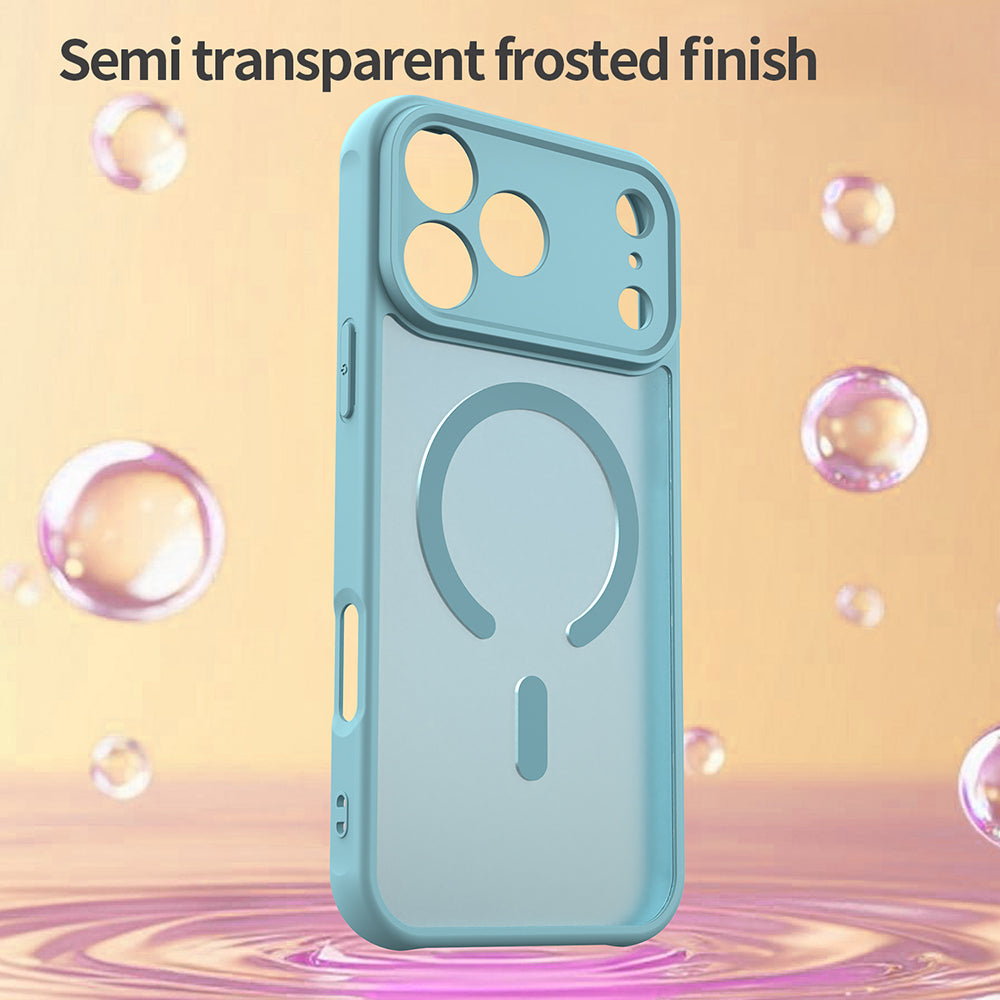 Husa de protectie Techsuit HaloFrost II MagSafe compatibil cu iPhone 18 Pro Max / iPhone 17 Pro Max, Verde menta