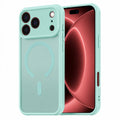 Husa de protectie Techsuit HaloFrost II MagSafe compatibil cu iPhone 18 Pro Max / iPhone 17 Pro Max, Verde menta