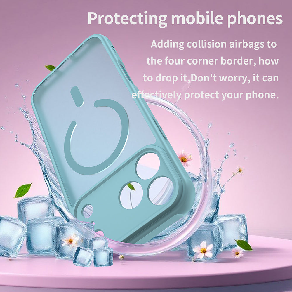 Husa de protectie Techsuit HaloFrost II MagSafe compatibil cu iPhone 18 Pro Max / iPhone 17 Pro Max, Verde menta